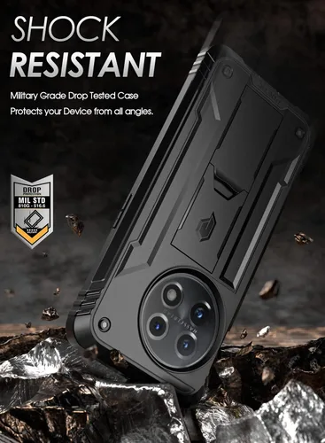 Vista 5 de Poetic Revolution - Funda compatible con OnePlus 11 5G de 6.7 pulgadas (versión 2023), cuerpo completo, resistente, a prueba de golpes, con soporte