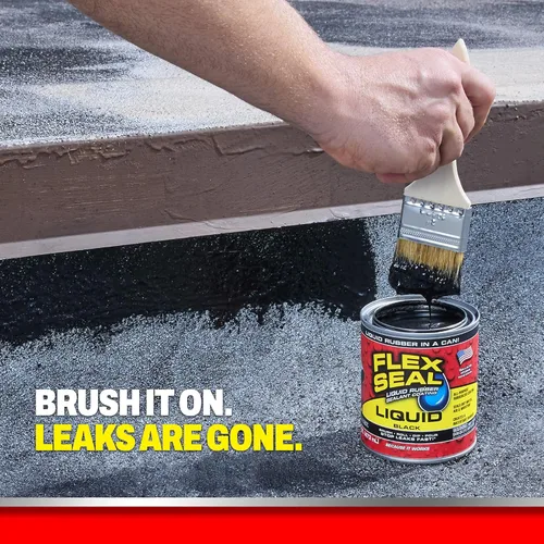 Vista 3 de Líquido de sellado Flex Seal grande, 16 oz, negro, LFSBLKR16