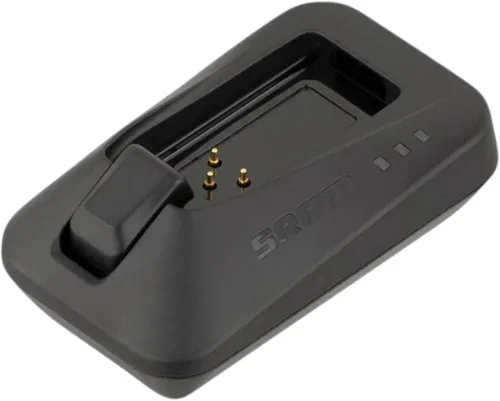 Vista 2 de SRAM El cargador de batería rojo eTap y la batería del cable se venden por separado