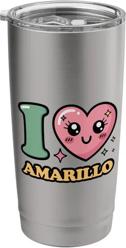 Vista 9 de I love Amarillo Stainless Steel Insulated Tumbler