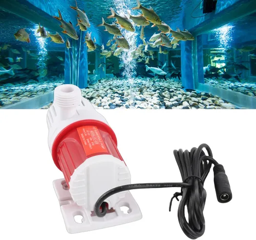 Vista 5 de Sumergible DC 12V 10W 3.3Meter IPX8 Mini bomba silenciosa para acuarios y fuentes de peces