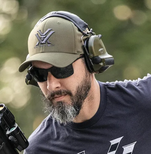Vista 4 de Vortex Sombreros Flexfit para hombre Verde oliva (Olive Drab)