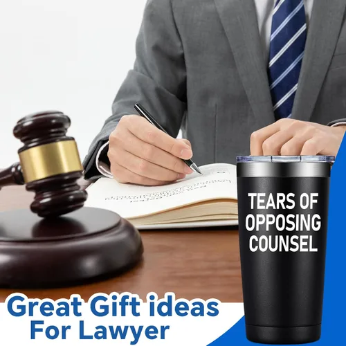 Vista 2 de Regalos de abogado DOEARTE para hombres y mujeres - Regalos de Navidad de apreciación para abogados - Regalo para graduación de estudiante