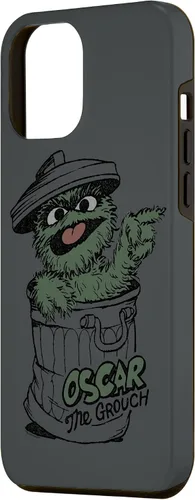 Vista 2 de Funda para iPhone 12 Pro Max Sesame Street Oscar Temprano Grouch