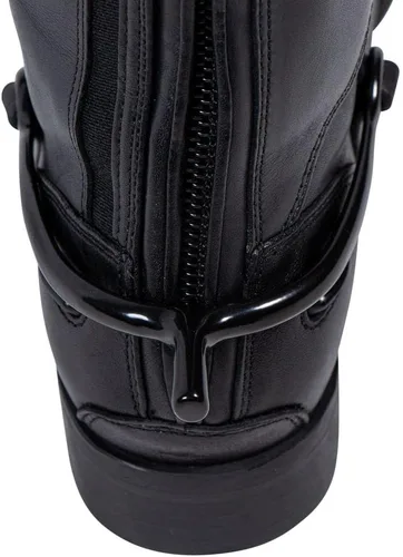 Vista 7 de Schneiders FES Ladies Prince of Wales Black Spurs Accesorio esencial para montar a caballo Acabado con recubrimiento en polvo negro Ideal