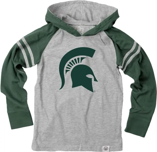 Vista 25 de Wes and Willy - Sudadera con capucha de manga larga para niños de universidad con rayas