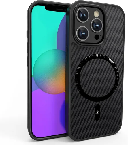 Vista 13 de ONES Funda delgada para iPhone 8 Plus / 7 Plus, cubierta de patrón de fibra de carbono, funda protectora a prueba de golpes con diseño minimalista