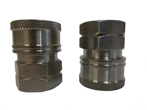 Vista 8 de Ultimate Washer UW11-PA82EG Acoplador hembra, 1/4 pulgada, acero inoxidable, paquete de 2 (1/4)