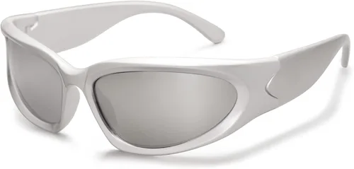 Vista 2 de VANLINKER Gafas de sol deportivas envolventes para mujer a la moda y a la moda