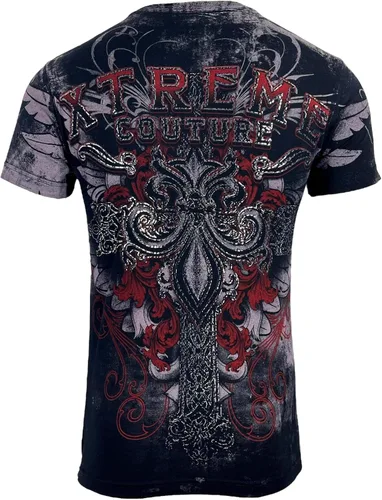 Vista 3 de Xtreme Couture by Affliction Camiseta Hombre Salvation Negro