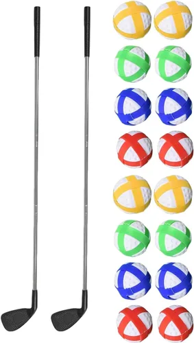 Vista 8 de Juego de astillado de golf, juego portátil de práctica de golf, divertido juego de patio familiar para interiores y exteriores, para patio trasero