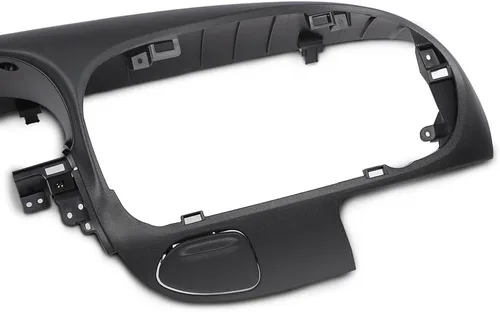 Vista 4 de CHEDA Bisel de tablero negro compatible con Ford F150 1997-2003/compatible con Ford Expedition 1997-2003