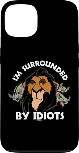 Vista 7 de Funda para iPhone 16 Disney The Lion King Scar I'm Surrounded By Idiots