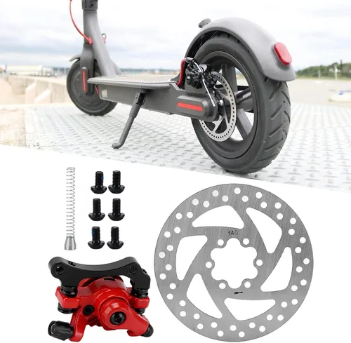 Vista 5 de Akozon Disco de freno, kit de pinza de disco de freno de 5.512 in de diámetro para scooter eléctrico
