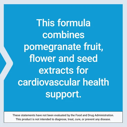 Vista 6 de Life Extension Granada completa, extracto de fruta, flor, extracto de aceite de semilla, salud cardiovascular, apoyo antioxidante, suplemento