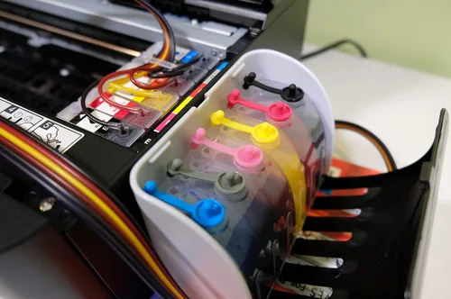 Vista 5 de 312XL Sistema de tinta vacía CISS Kit de cartucho recargable con amortiguador de control de flujo de tinta para firmware sin Chipless instalado