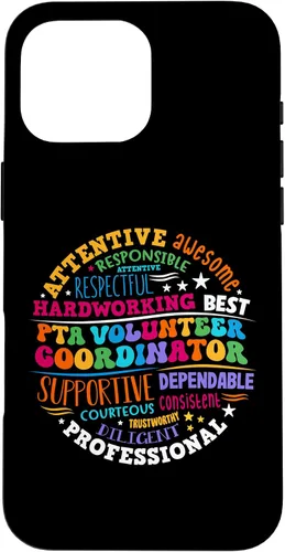 Vista 19 de iPhone 16 Parents Teacher Association PTA Volunteer Coordinator Case