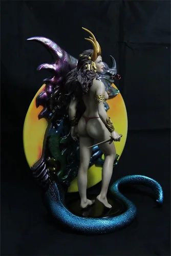 Vista 3 de Yamato Fantasy Figure Gallery - Estatua de resina de Dragon Maiden, escala 1:6