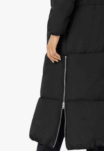 Vista 5 de Ellos Acolchado maxi con cremallera lateral para mujer en talla grande