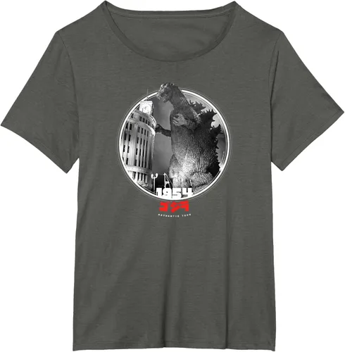 Vista 16 de Godzilla 1954 Icons of Toho - Camiseta pequeña Negro