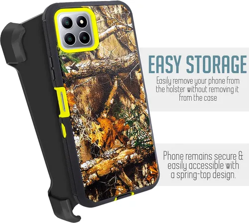 Vista 5 de Customerfirst for for Boost Mobile Celero 5G+ Plus 2023, funda resistente a prueba de golpes con funda de clip para cinturón con protector