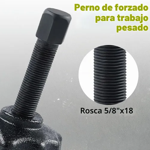 Vista 5 de Extractor Universal de Rodamientos de Rueda Delantera (Máx. 4-5/8") y Extractor de Eje Trasero (Máx. 5-2/3"), Set de 2 Piezas, Kit de Herramientas