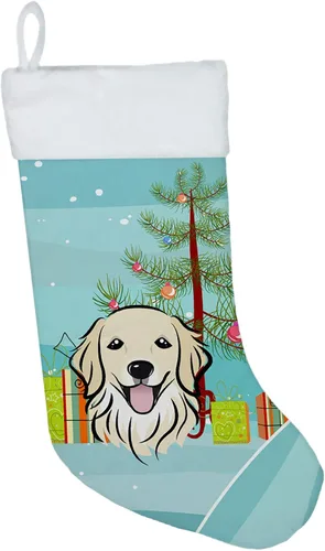 Vista 18 de Caroline's Treasures BB1590CS Árbol de Navidad y Alaskan Malamute Calcetines de Navidad para colgar en la chimenea, decoración de fiesta de Navidad