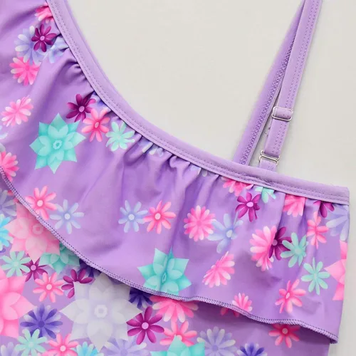 Vista 8 de Henwei Encanto - Traje de baño de una pieza para niñas y niños pequeños