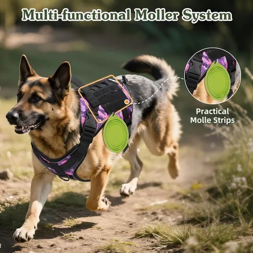 Vista 32 de VavoPaw Cinturón de Seguridad para Perros, Chaleco de Seguridad Arnés para Perros para Automóvil con Hebilla Ajustable Cinturón de Seguridad