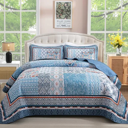 Vista 14 de WONGS BEDDING 01UAC120033K01AB - Edredón de retazos