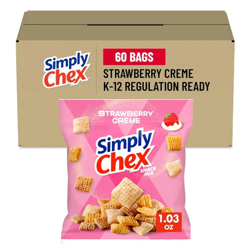 Vista 8 de Simply Chex Snack Mix, Cheddar, 0.92 onzas (paquete de 60)