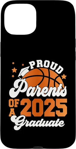 Vista 9 de iPhone 16 Parents of a 2025 Graduate Senior Graduation Basketball Case