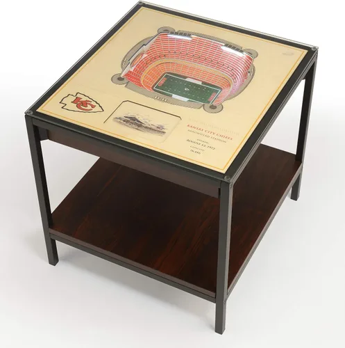 Vista 15 de YouTheFan NFL - Mesa auxiliar iluminada StadiumViews de 25 capas