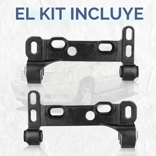 Vista 4 de Kits de suspensión de brazos de control inferiores delanteros para Chevy Trailblazer 2002-2009, Chevy Trailblazer EXT 2002-2006, GMC Envoy 2002-2009