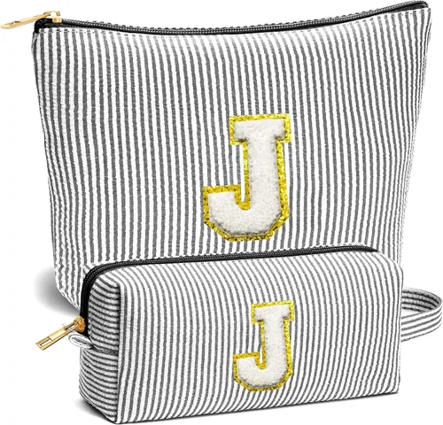Vista 50 de Set de Bolsos de Maquillaje de Viaje - Bolso Inicial de Aseo de Viaje, Bolso de Cosméticos Portátil Bolso de Maquillaje de Viaje con Artículos Azul