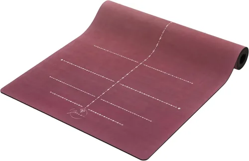 Vista 6 de Yvonne Solstice Harmony - Alfombrilla de yoga de viaje, ultra fina, 1/16 de pulgada, ligera, plegable y antideslizante para viajes y hogar, goma