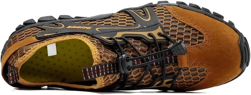 Vista 3 de YING LAN Zapatos de agua de secado rápido antideslizantes para playa, natación, deportes acuáticos, buceo, vela, kayak, pesca, descalzo, piscina