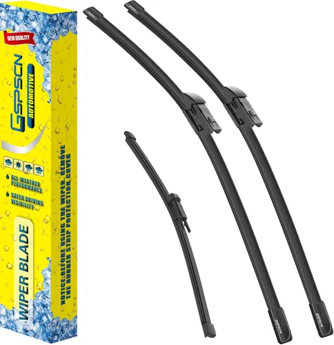 Vista 39 de GSPSCN 2 limpiaparabrisas de repuesto para Cooper R55, R56, R57, 2013, 2014, 2015, 19 + 18 pulgadas (juego de 2)