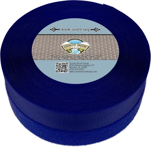 Vista 16 de Country Brook Design Cierre de velcro para coser no adhesivo de 2 pulgadas (beige, 5 yardas)