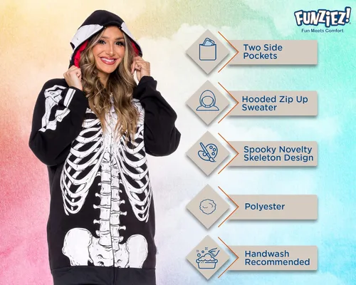 Vista 4 de Funziez! unisex-adult mens Hoodie