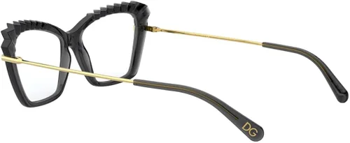 Vista 6 de Dolce & Gabbana DG5050 - Gafas para mujer, color gris transparente 54