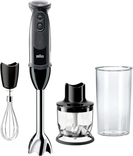 Vista 10 de Braun MQ505 Multiquick batidora de mano, color negro