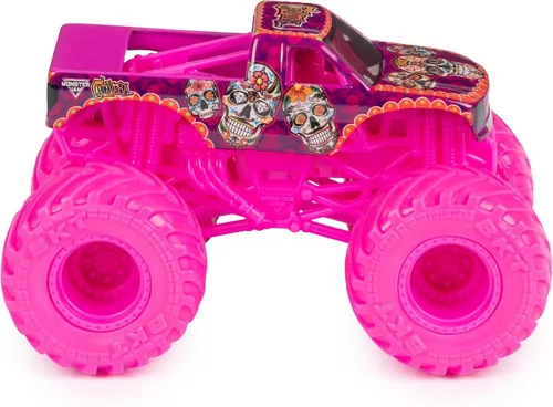 Vista 6 de Monster Jam 2023 Spin Master 1:64 Camión Diecast Series 31 Hyper Fueled Calavera
