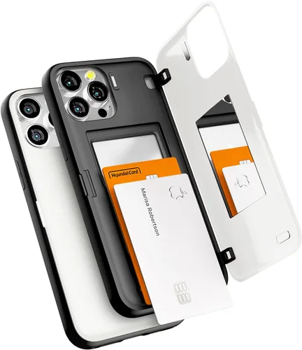 Vista 12 de GOOSPERY Parachoques magnético para puerta compatible con iPhone 13 Pro Max, tarjetero, cartera con imán fácil, cierre automático, protección