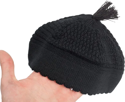Vista 3 de Yarmulke Jewish Kippah Frik Kipa Judaica Yamaka Kippa Yamakah Yarmulka Sombrero Hombres O Niños