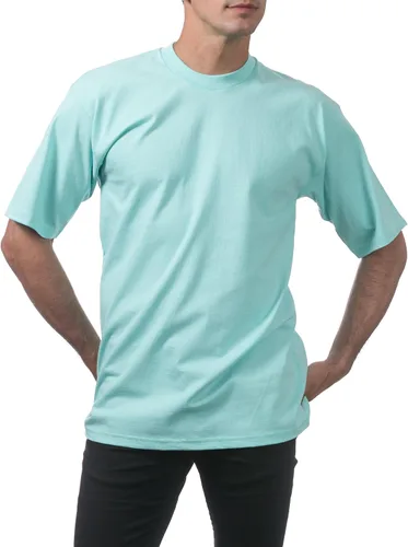 Vista 3 de Pro Club Camiseta de manga corta de algodón cómodo para hombre