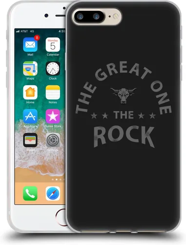 Vista 165 de Oficial de WWE la roca suave funda de Gel para Apple Iphone 7 Plus/iPhone 8 plus