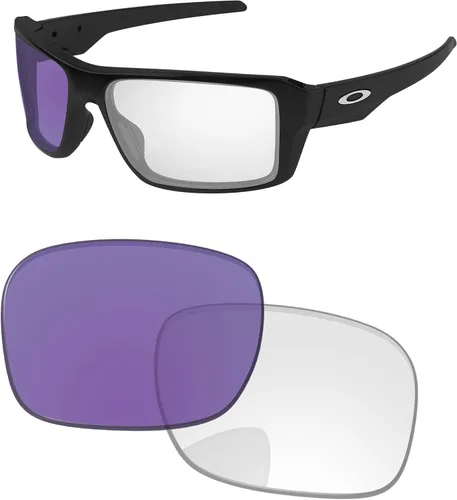 Vista 28 de Lentes de repuesto para gafas de sol Oakley Double Edge OO9380 2.598 in 24K dorado