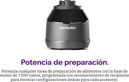 Vista 6 de nutribullet Triple Prep System NBKS50100, negro