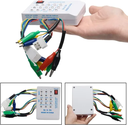 Vista 3 de 24V/36V/48V/60V/72V Electro Car E-Bike Scooter sin escobillas controlador de motor probador